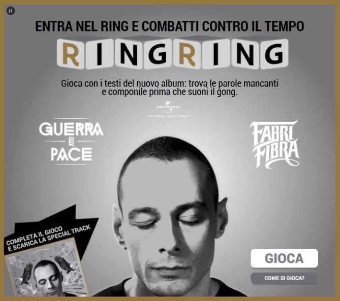 App Game fabri Fibra Ring Ring