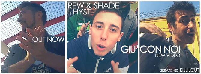 Rew & Shade Giù Con Noi feat. Hyst